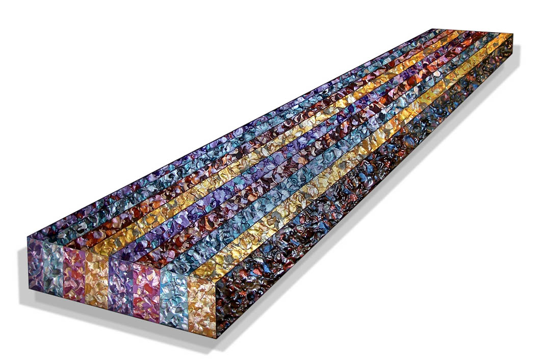 Jack Reilly - Shaped Canvas Painting - Standard Plank