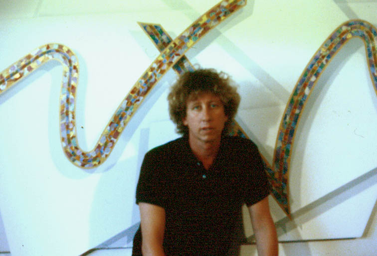Jack Reilly in the studio, 1988